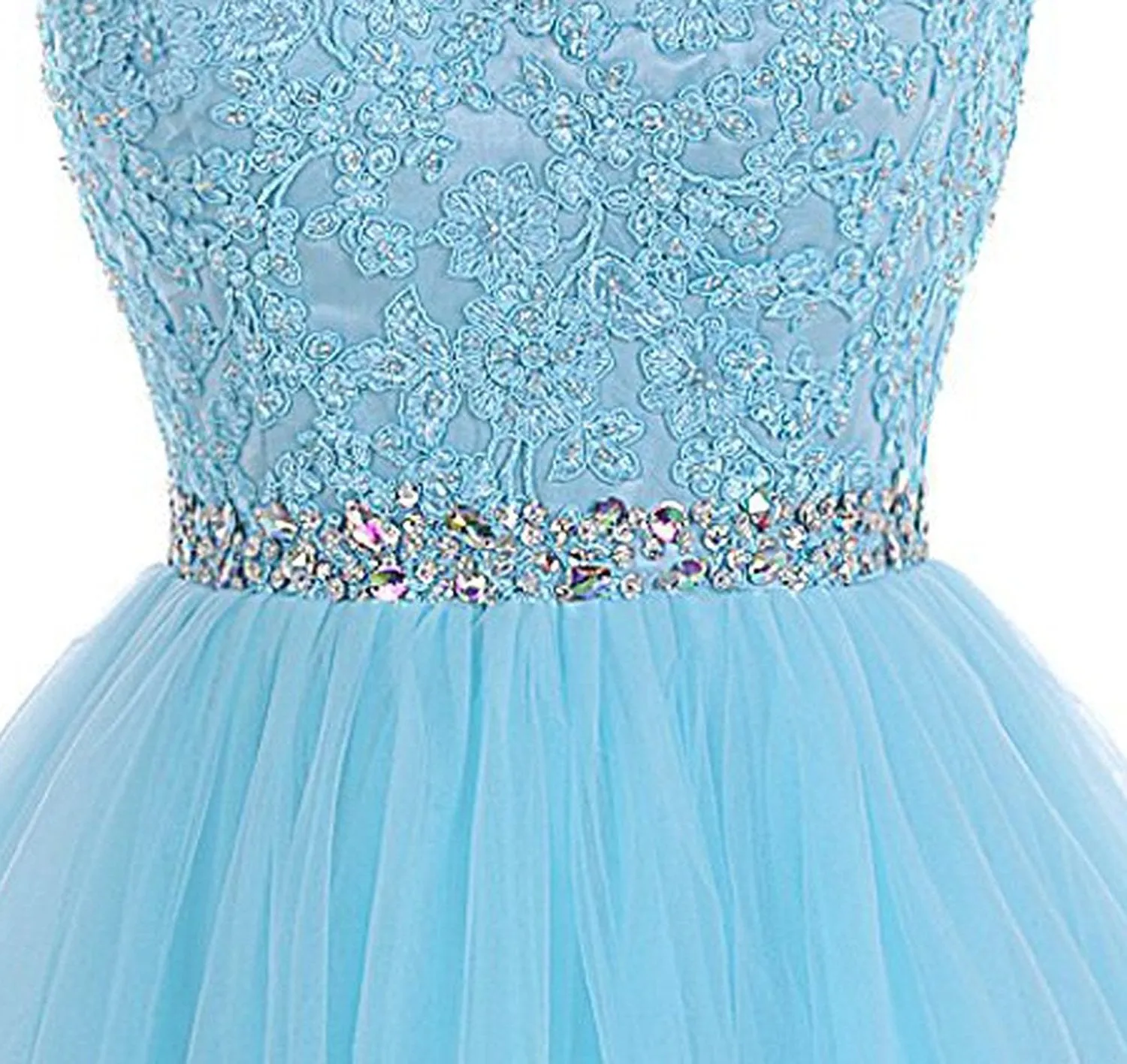 Burgundy Short Tulle Homecoming Dress