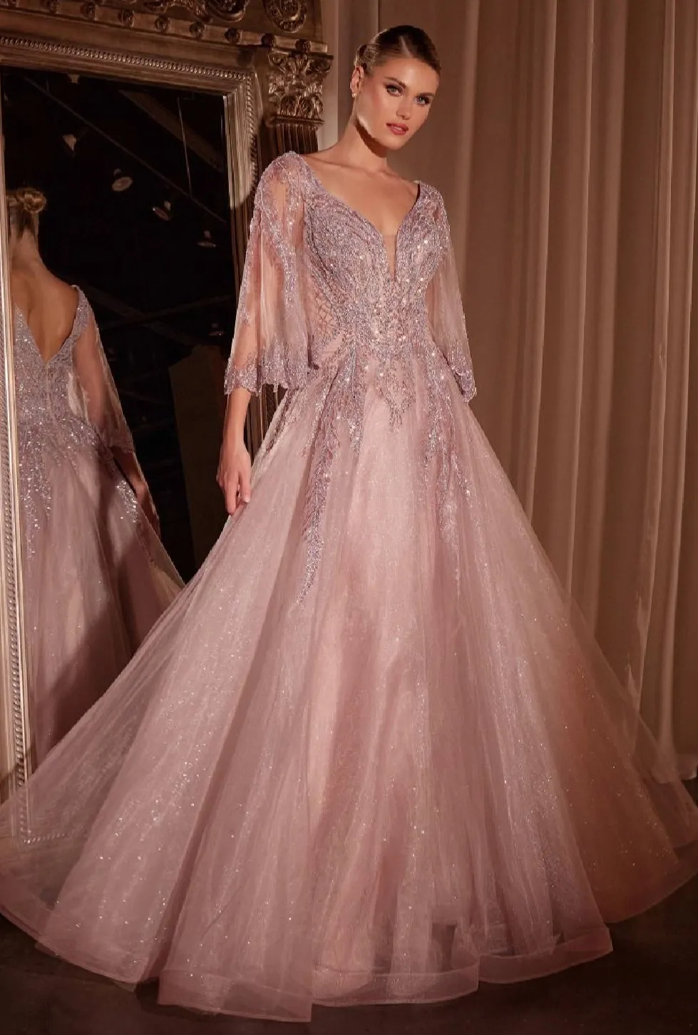 LaDivine by Cinderella Divine Evening Gown CD784