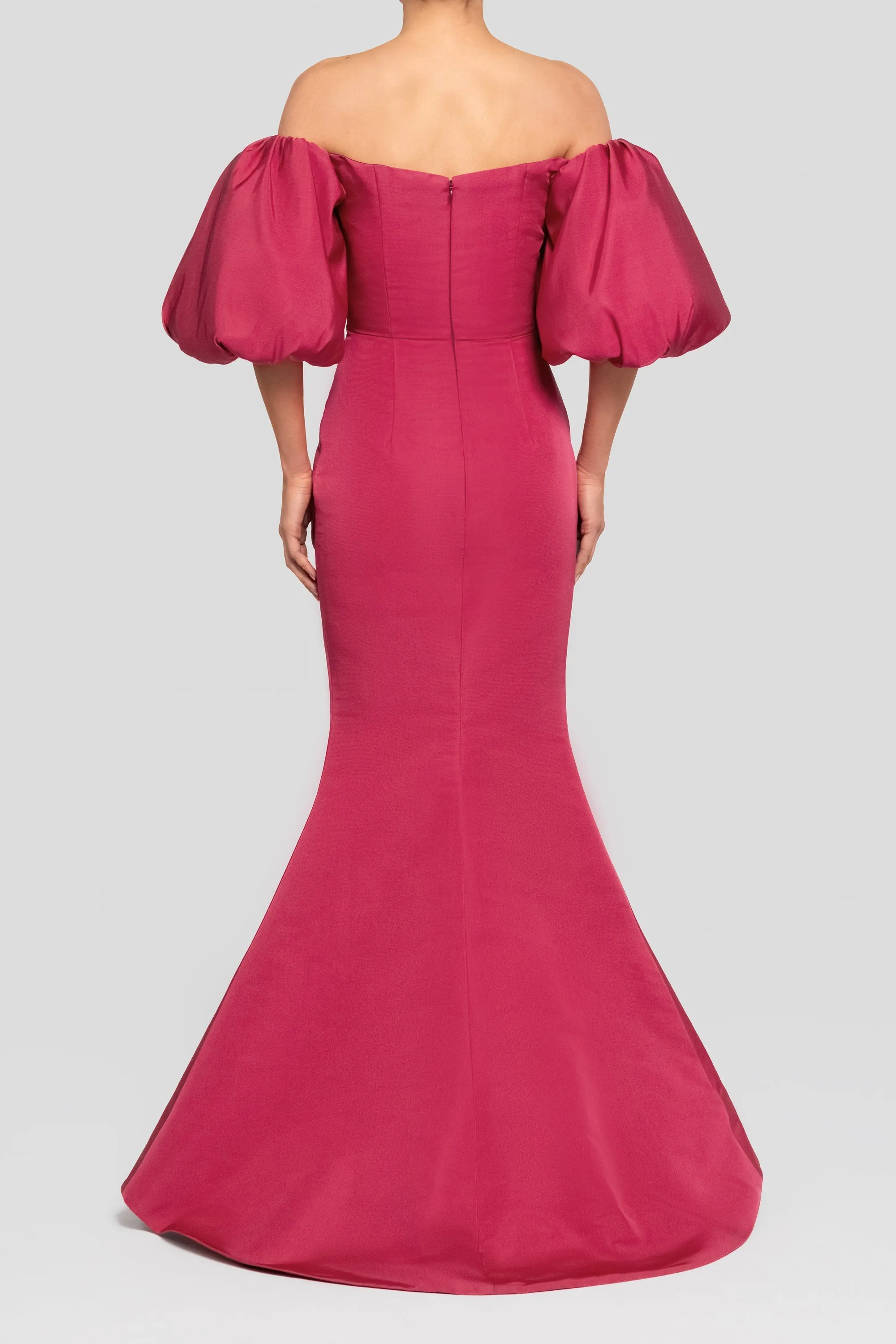 Sylvia Silk Faille Mermaid Gown